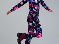 Термокомплект трикот. для девочек: фуфайка (футболка) с длин. рук, брюки для эпизод. использования