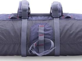 Велосумка на руль Acepac Bar Roll 16 литров (серый)