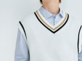 Жилет для мальчиков, Белый