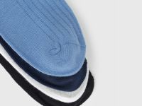 Короткие носки для мальчиков, 5 пар, Голубой