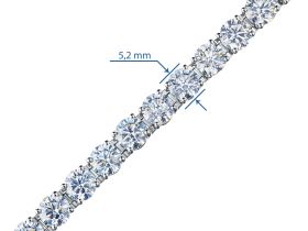 Браслет из белого золота э4712бр11231165