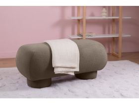 Банкетка Кото Мех Коричневый