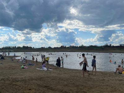 В Нюрбе состоялось открытие бассейна в пойме речки Нюрбинка