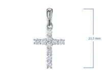 Подвеска из серебра э0612пд03110600_white