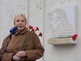 Мемориальная доска, посвящённая выдающемуся  дипломату и журналисту, открыта в Москве