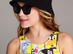 Панама текстильная для девочек