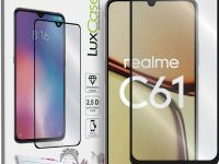 Защитное стекло LuxCase для realme C61 Black