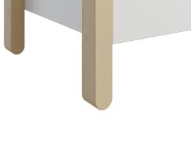 Комод Руффи 88x90 Белый