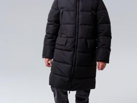 Пальто текстильное с полиуретановым покрытием для мальчиков