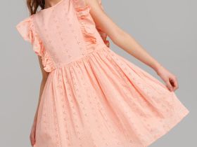 Платье текстильное для девочек