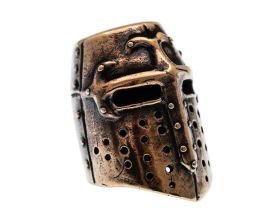 Бусина для темляка Топфхельм, бронза