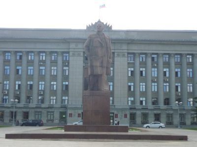 Памятник Владимиру Ильичу Ленину, ск. Кошкин М.М., Шпак Ф.А., арх. Синица И.М.