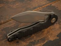 Складной нож CJRB Mangrove, сталь D2, G10, черный