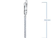 Серьги из серебра э0612сг01183500