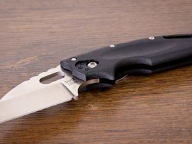 Нож складной Cold Steel Tuff Lite, сталь AUS-8A, рукоять grivory, черный