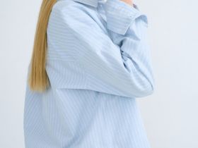 Рубашка для девочек, Голубой