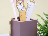 Подставка для канцелярских принадлежностей "Girl with a pearl earring", brown