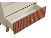 Стеллаж детский Финни 85x142 Терракотовый