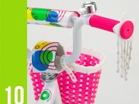 Детский велосипед Stels Mistery C 12 Z010, год 2025, цвет Белый-Розовый