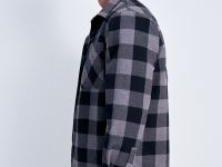 Утепленная рубашка с карманами