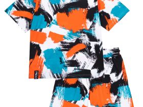 Комплект трикотажный для мальчиков: фуфайка (футболка), шорты