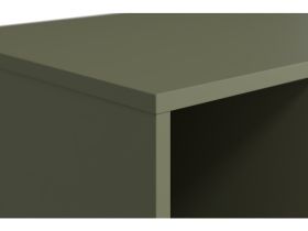 Стеллаж Изи 90x152 Оливковый/Оранжевый