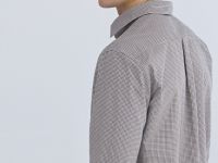 Рубашка в клетку виши, Коричневый