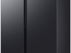 Холодильник Samsung Side-by-Side с технологией SpaceMax, 646 л черный