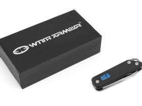 Складной нож With Armour Egret, сталь 12С27, рукоять алюминий/тимаскус