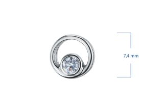 Подвеска из серебра э0612пд05114600