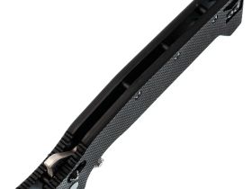 Складной нож Obertech ns-02 Normal straight, сталь VG-10, рукоять G10, черный