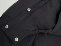 Пуховое пальто с воротником-стойкой