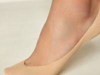 Следки Socks, бежевые/черные