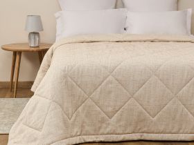 Покрывало Lucentezza, бежевое