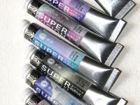 Акрил Super Vision с грануляцией "Acrylic layered" в тубе 8 мл S5 Blue orange