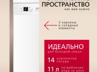 Посудомоечная машина Hansa ZWM656WEH