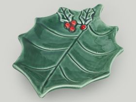 Блюдо Зеленый лист/Foglia Verde I