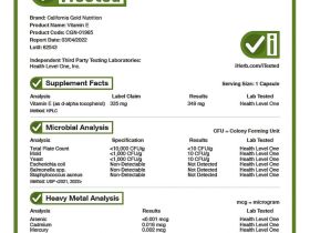 California Gold Nutrition, биоактивный витамин Е, 335 мг, 30 растительных капсул