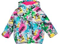 Куртка детская текстильная с полиуретановым покрытием для девочек