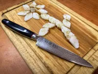Нож Универсальный Kanetsugu Saiun Damascus, 9001, сталь VG-10, в картонной коробке, 120 мм