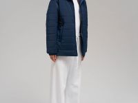 Стеганая куртка с искусственным утеплителем