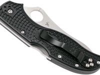 Складной нож Stretch 2 - Spyderco 90PBK2, сталь VG-10 Satin Plain, рукоять термопластик FRN, чёрный
