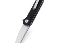 Нож складной Bestech Syntax, сталь 14C28N, рукоять G10, черный