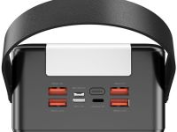 Внешний аккумулятор Deppa NRG Turbo V4 80000 mAh черный