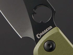 Cкладной нож Daggerr Sting XL, olive DLC, сталь D2, рукоять G10
