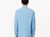 Мужская хлопковая рубашка Lacoste приталенного кроя