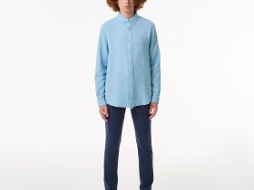 Мужская хлопковая рубашка Lacoste