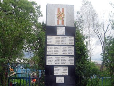 Братская могила советских воинов, погибших в 1943 г. в боях с немецко-фашистскими захватчиками