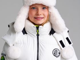 Шапка текстильная для девочек