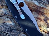 Складной нож Spyderco Resilience™, сталь 8Cr13MOV, рукоять G-10, чёрный